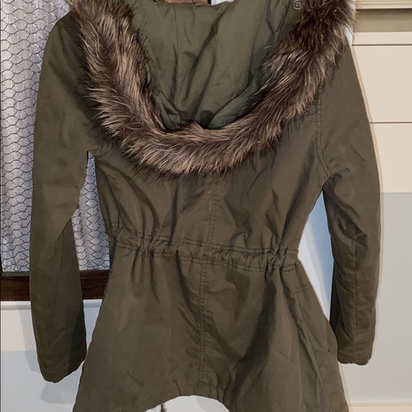 Mossimo army green jacket - Picture 3 of 4